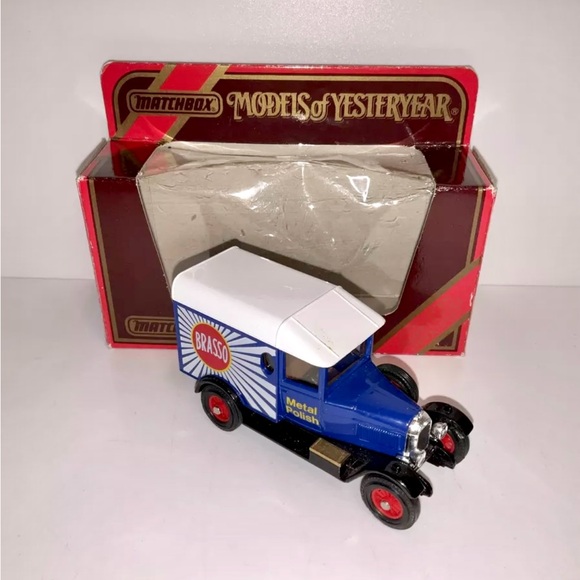 Matchbox Models of Yesteryear Y-19 1929 Morris Cowley Van "Brasso" - Picture 1 of 4